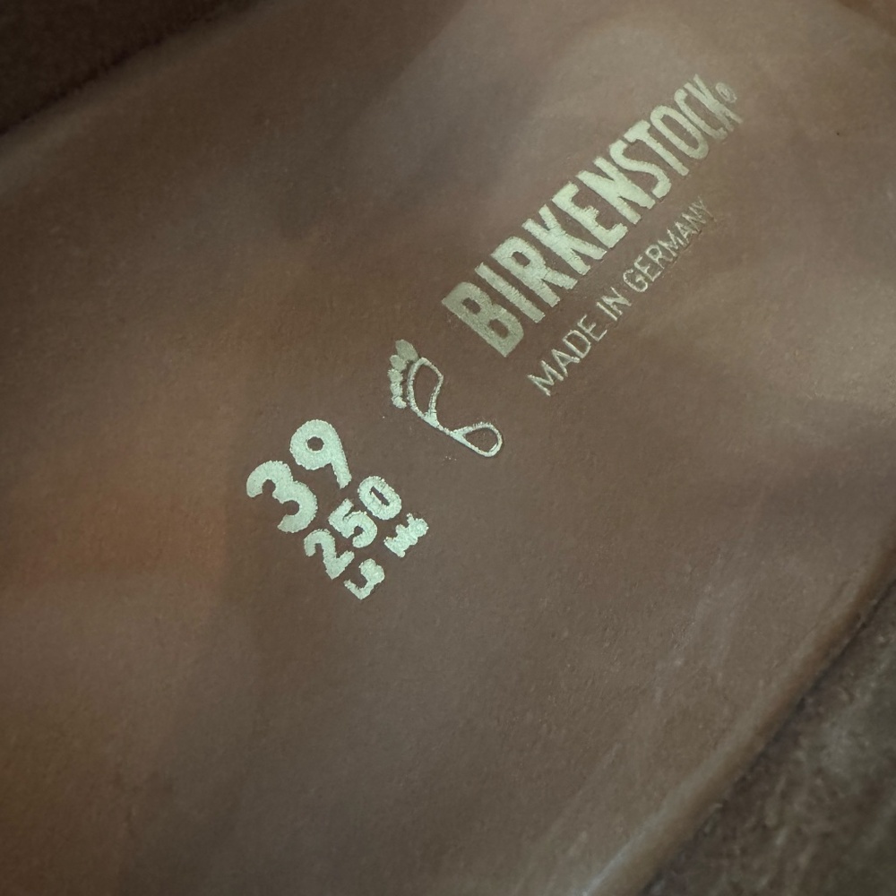 Birkenstock Women's Gizeh Big Buckle Oiled Leather Thong size 39 - Picture 8 of 12